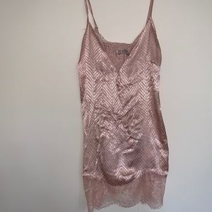 Nasty Gal Lace Time Lover Satin Nightie